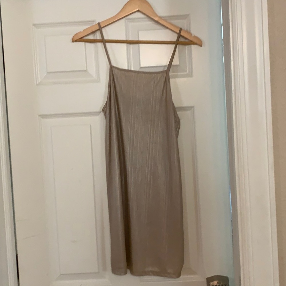 Shimmery Kendall & Kylie Slip Dress
